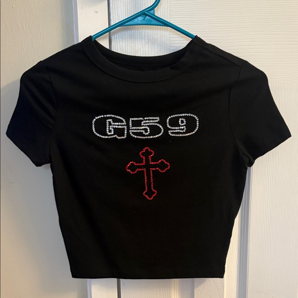 G59 Short Sleeve Crop Top